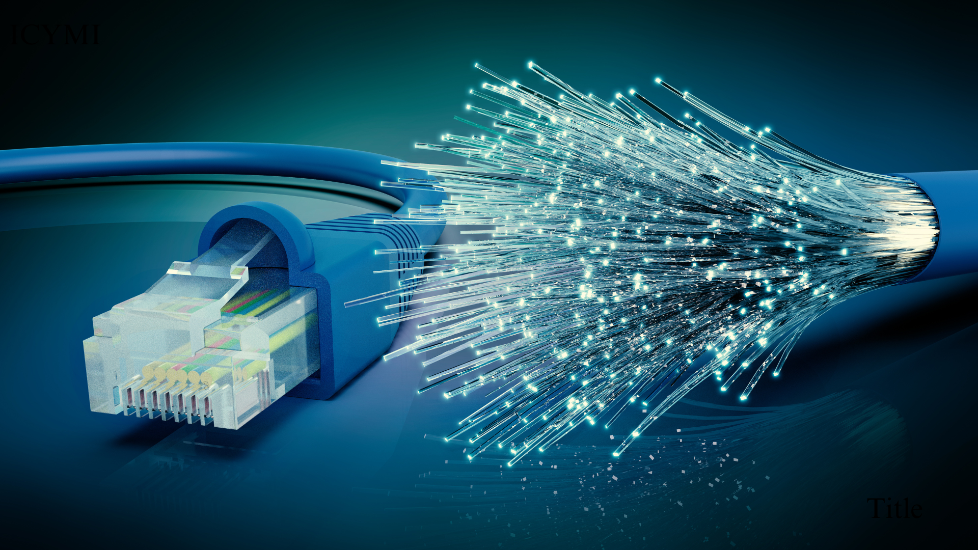 fiber optics wire split open