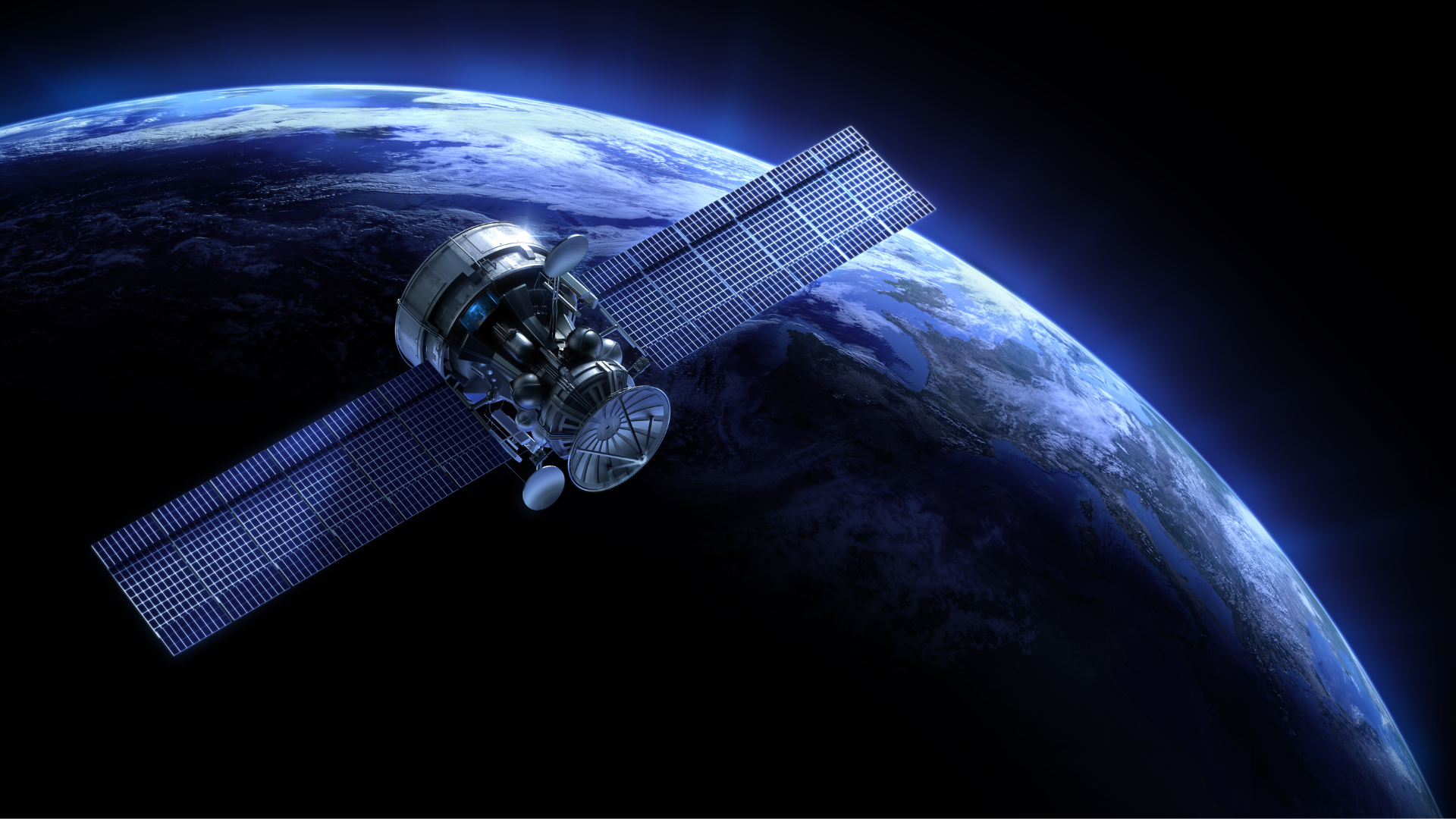 a satellite in low earth orbit